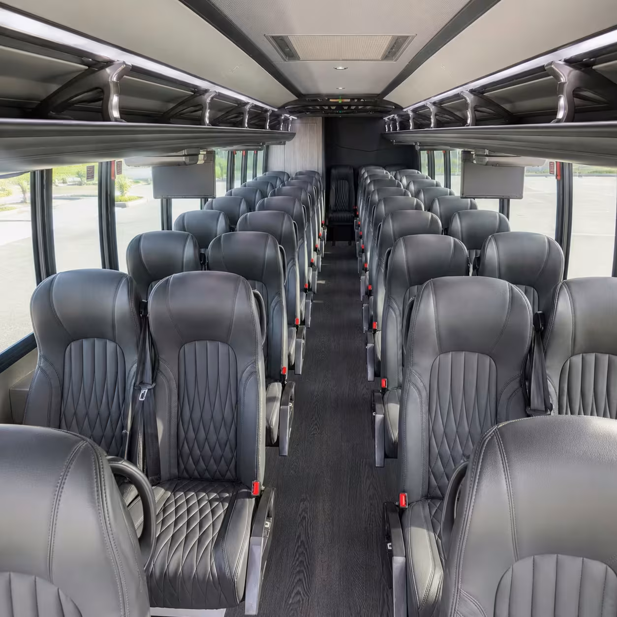 25 passenger minibus inside