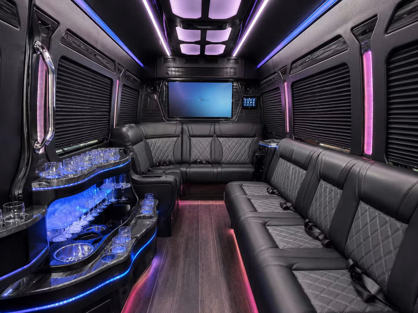 san leandro bus rentals for wedding guests flying into oak
