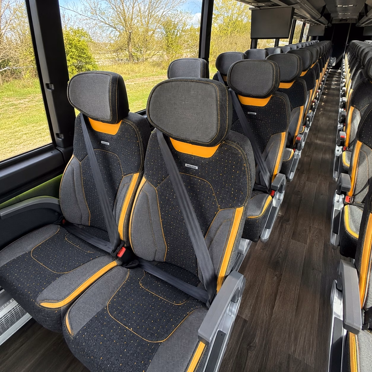 san leandro charter bus rentals for government conference travel