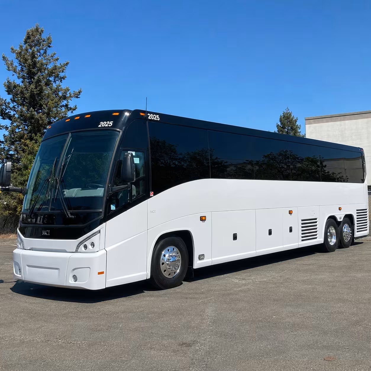 san leandro charter bus rentals to toyota pavilion at concord