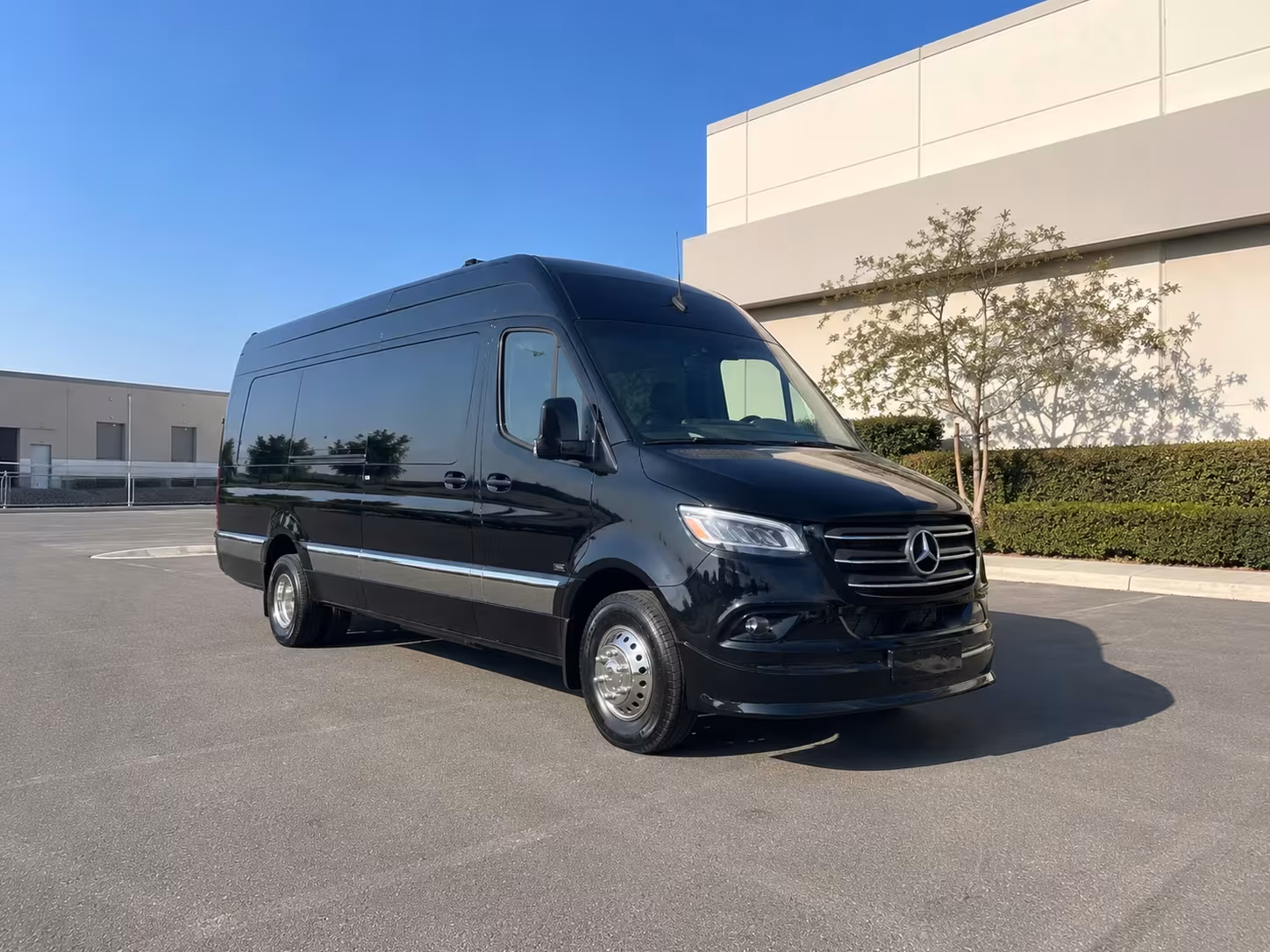 sprinter van with driver