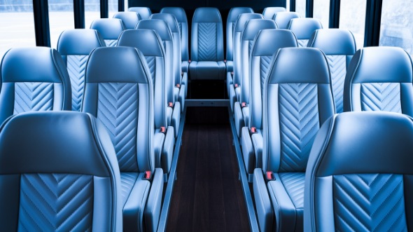 20 passenger minibus interior