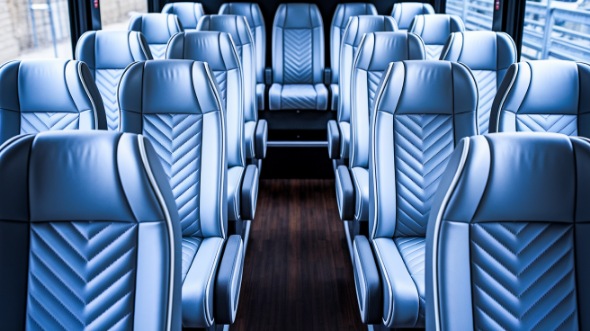 25 passenger minibus interior