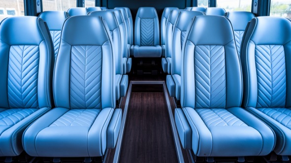 30 passenger minibus interior