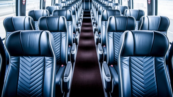san leandro 54 passenger charter bus rental