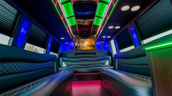 san leandro party bus rental inside